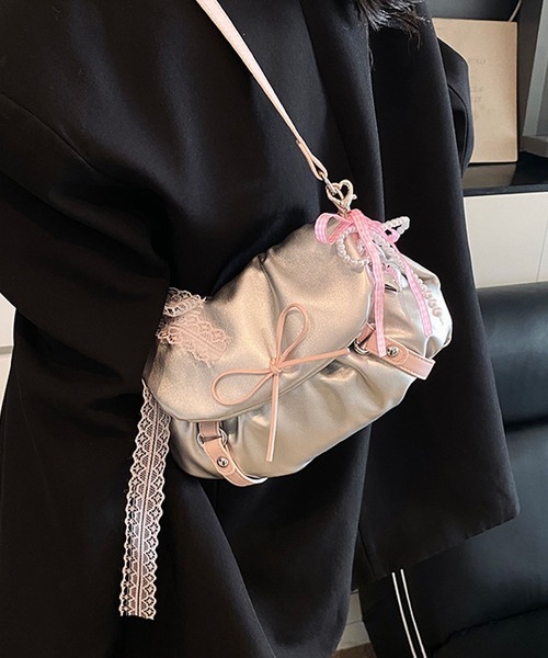 aimoha（アイモハ） ショルダーバッグ バッグ リボンデコレーション