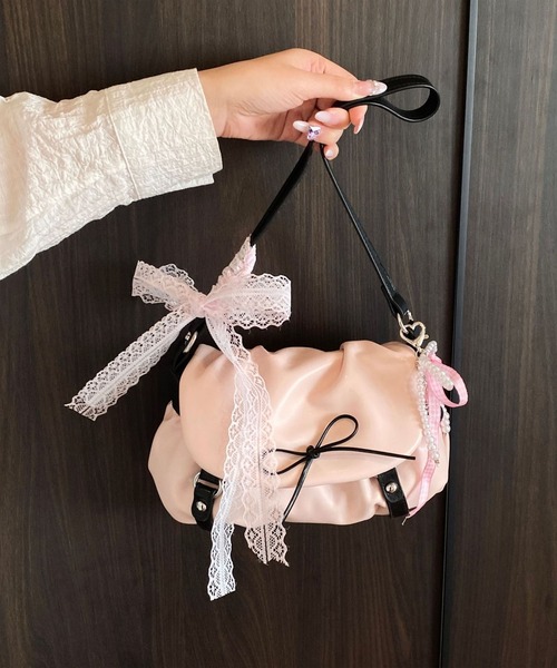 aimoha（アイモハ） ショルダーバッグ バッグ リボンデコレーション