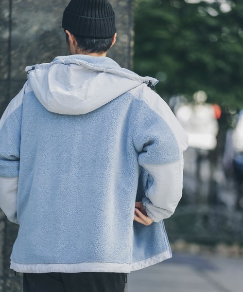 「URBAN RESEARCH Sonny Label」 ジップアップブルゾン LARGE ブラック メンズ_画像3