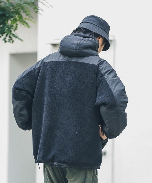 「URBAN RESEARCH Sonny Label」 ジップアップブルゾン LARGE ブラック メンズ_画像4