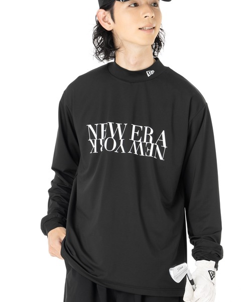 NEW ERA（ニューエラ） ポロシャツ ニューエラゴルフ ミッドネック長袖