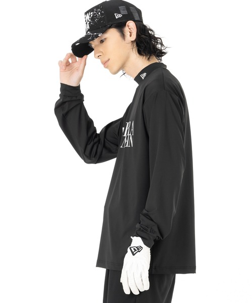 NEW ERA（ニューエラ） ポロシャツ ニューエラゴルフ ミッドネック長袖