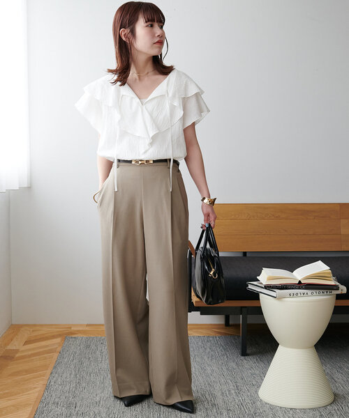 Discoat（ディスコート） スラックス パンツ 「＠yuyukekelife企画