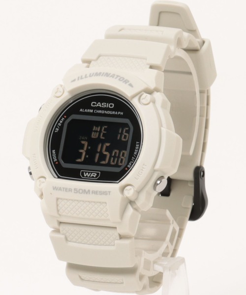 CASIO（カシオ） 腕時計 カシオ/ デジタル 樹脂ベルト 5気圧防水