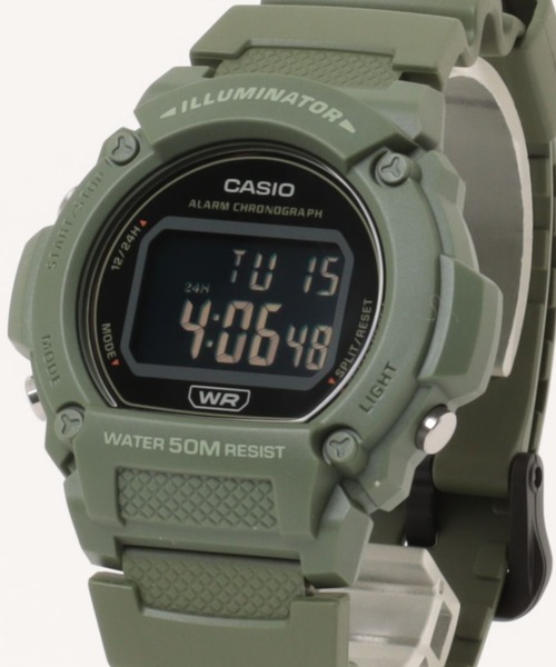 CASIO（カシオ） 腕時計 カシオ/ デジタル 樹脂ベルト 5気圧防水