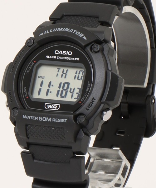 CASIO（カシオ） 腕時計 メンズ カシオ/ デジタル腕時計 5気圧防水 LED