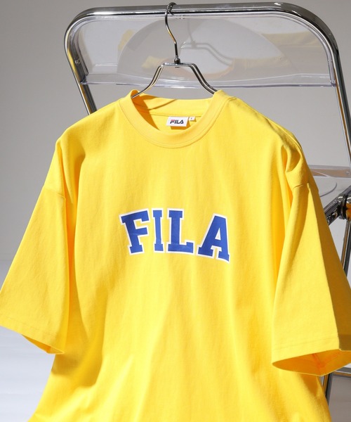 専用⭐️フィラ❤️ロゴどんビッグTee FILA（フィラ） tシャツ ビッグシルエット ブランドネーム フロント