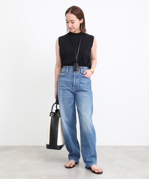 Deuxieme Classe/ドゥーズィエムクラス 2020AW Lady ニット(ノースリーブ リブニット)【フリー】【LKNA75023】 Deuxieme Classe 「Deuxieme Classe」 ノースリーブニット FREE