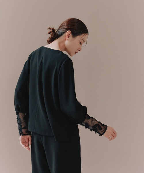 kaene フォーマルセットアップ kaene セットアップ エンブロイダリーフォーマルセットアップ