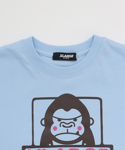 XLARGE KIDS（エクストララージ キッズ） tシャツ ファニーゴリラ半袖T