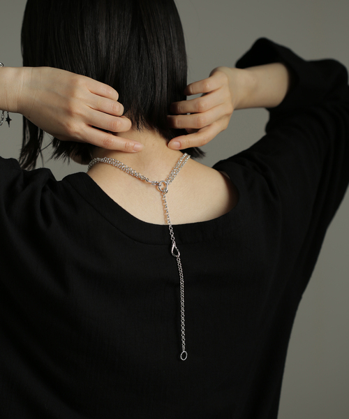 Soierie ネックレス 「Soierie/ソワリー」Hair art lariat