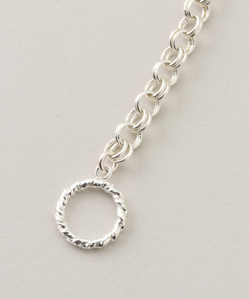 soierie ソワリー　チョーカー　ネックレス Soierie/ソワリー carabiner loop necklace（ネックレス