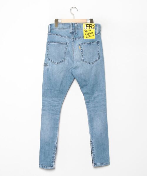 FR2 エフアールツー　デニム　パンツ　ジーパン　サイズ30 総柄　メンズ FR2 「FR2」 ダメージ加工デニムパンツ 30 ブルー メンズ