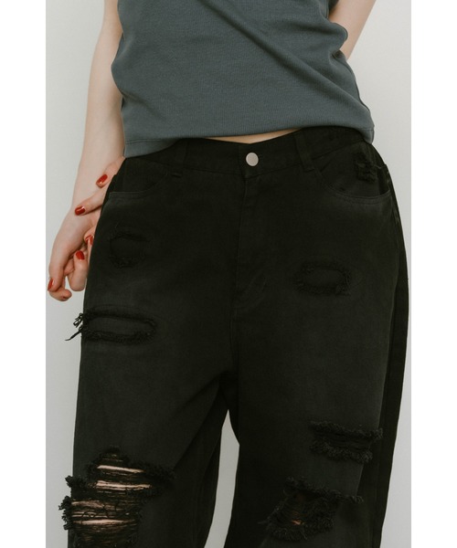 Knuth Marf ジーンズ デニム デニムパンツ damage denim pants(unisex