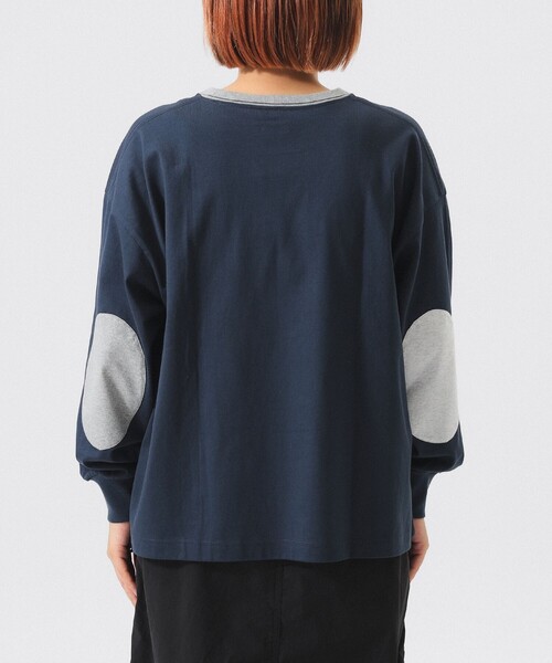 tシャツ 「別注」Champion / エルボーパッチ Tシャツ レディース Champion tシャツ 「別注」Champion / エルボーパッチ Tシャツ