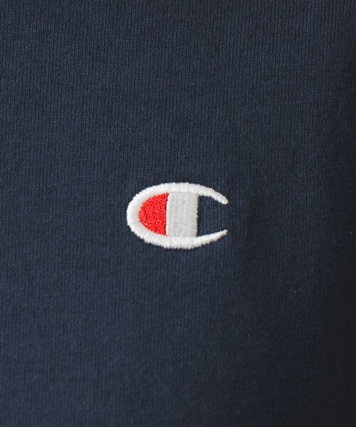 tシャツ 「別注」Champion / エルボーパッチ Tシャツ レディース Champion tシャツ 「別注」Champion / エルボーパッチ Tシャツ