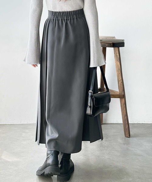 GeeRA（ジーラ） スカート 「S-XLサイズ展開」フロントファスナーハイ