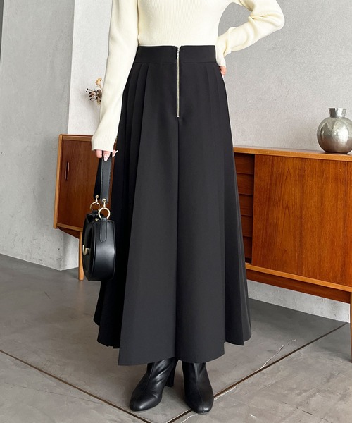 GeeRA（ジーラ） スカート 「S-XLサイズ展開」フロントファスナーハイ