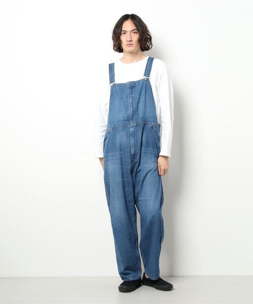 Lee パッチド オーバーオール　 S Lee 10%OFF リー オーバーオール テーパード ダンガリーズ
