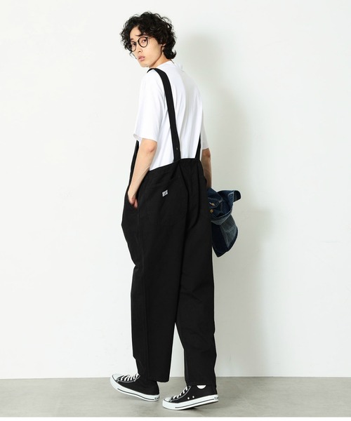 Lee 「Lee」 オーバーオール SMALL ブラック メンズ : ZOZOTOWN