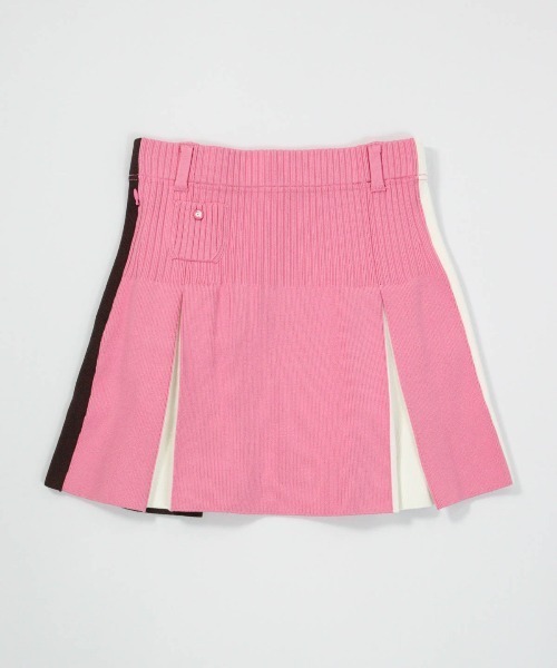 archivio（アルチビオ） スカート 「LADIES」カラーライン配色ニット