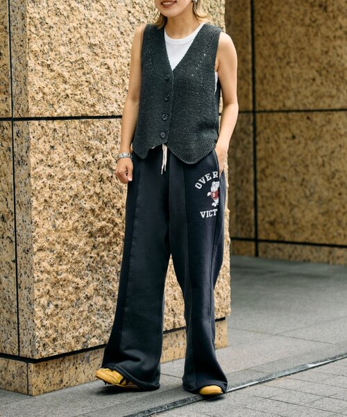 etsinta（エシンタ） スウェットパンツ ジャージ etsintaリメイクZIP