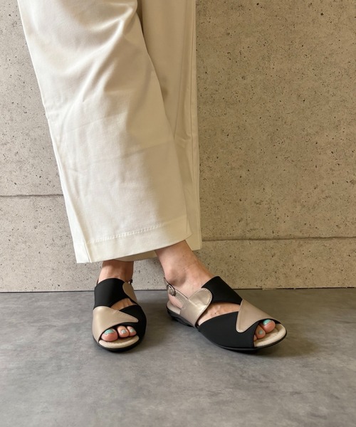 blanc/bleu（ブランブルー） スポーツサンダル サンダル 「日本製／本