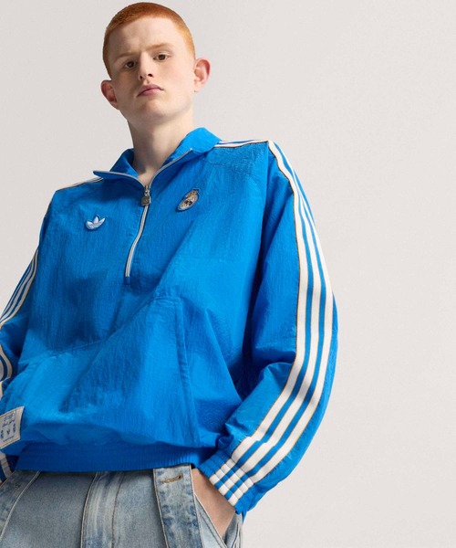 adidas レアルマドリード ナイロンジャケット L アディダス レアルマドリード ナイロンジャケット adidas トラック