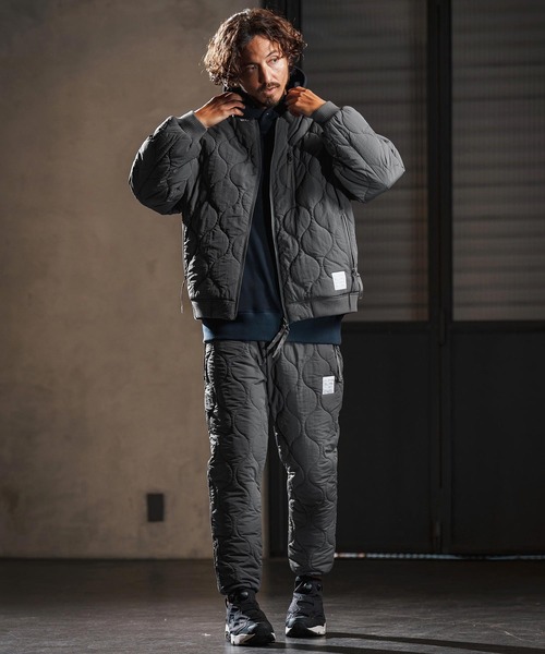 wjk reluxe ブルゾン アウター mj10960-gourd quilting MA-1 type