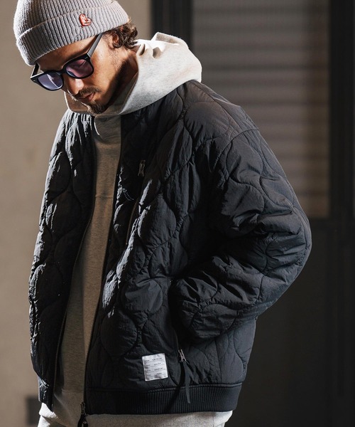 wjk reluxe ブルゾン アウター mj10960-gourd quilting MA-1 type
