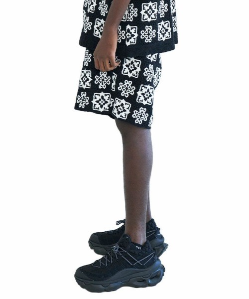 STYLISE パンツ 「MLVINCE」CROCHET SHORTS / ブラック 「CSH30BK