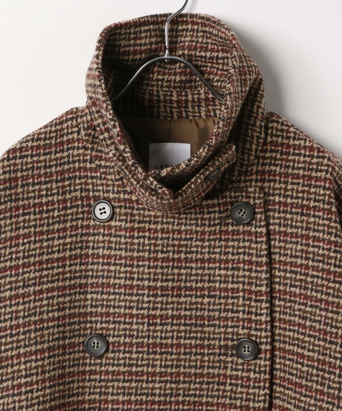 LEPSIM（レプシィム） コート アウター ウーリーダブルミドルチェック