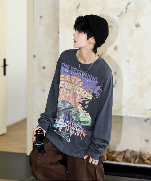NEOS（KOKUYO） tシャツ 「neos」ルーズシルエット FAST＆FURIOUS WILD