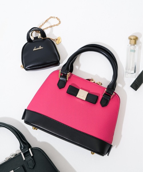 dazzlin（ダズリン） ハンドバッグ バレッタリボン エコバッグ入バッグ