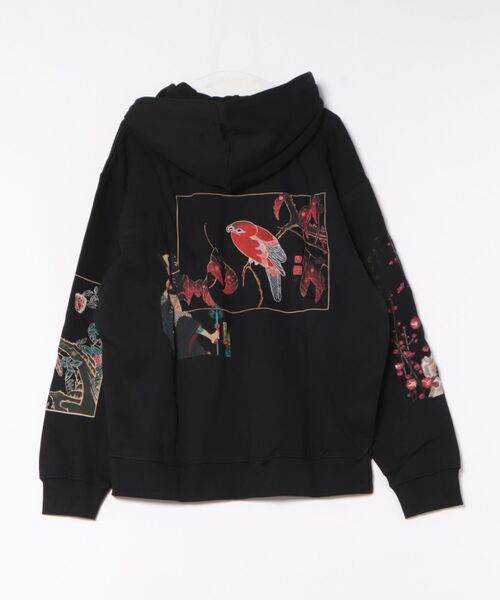 Desigual（デシグアル） トレーナー スウェット 風景柄のフード付き