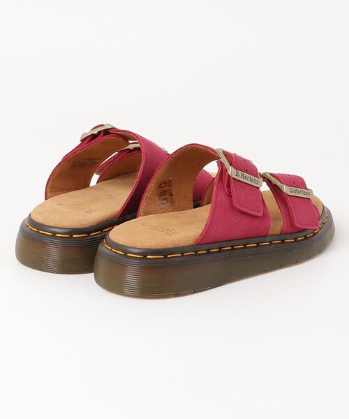 「Dr. Martens」 サンダル - ピンク メンズの画像