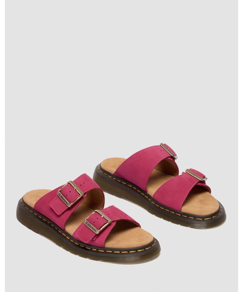 「Dr. Martens」 サンダル - ピンク メンズの画像