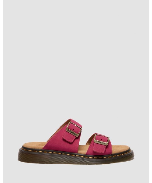 「Dr. Martens」 サンダル - ピンク メンズの画像