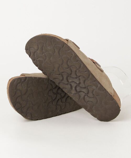 「BIRKENSTOCK」 フラットサンダル 35 ベージュ レディースの画像
