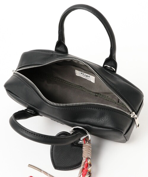 BEAMS HEART（ビームス ハート） ボストンバッグ チャーム付き