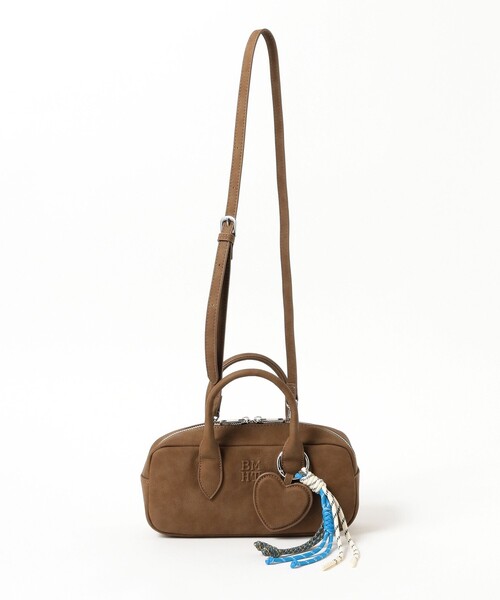 BEAMS HEART（ビームス ハート） ボストンバッグ チャーム付き