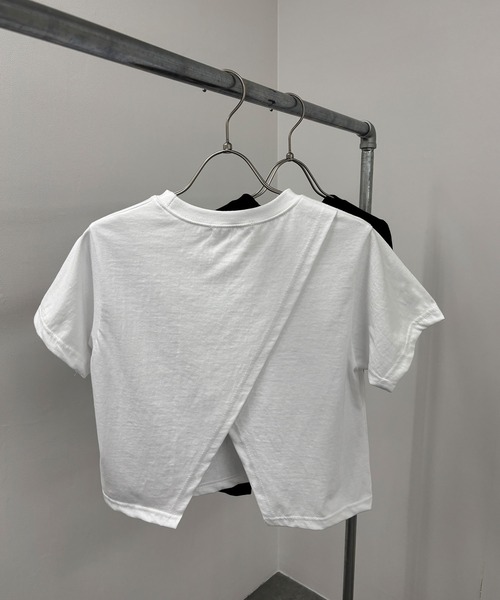 「ISOOK」 半袖Tシャツ FREE ホワイト レディース_画像9