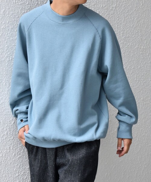 SHIPS any トレーナー スウェット any: ヴィンテージライク 裏起毛