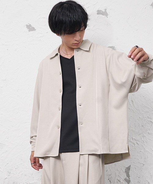 【脳盗市場】細めセットアップ non-hedge（ノンヘッジ） セットアップ ラメジップパーカーパンツ