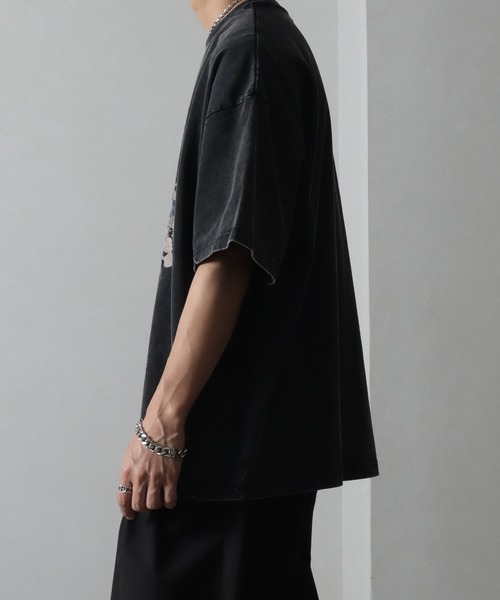 「welise」 半袖Tシャツ M ブラック系その他3 メンズ_画像2