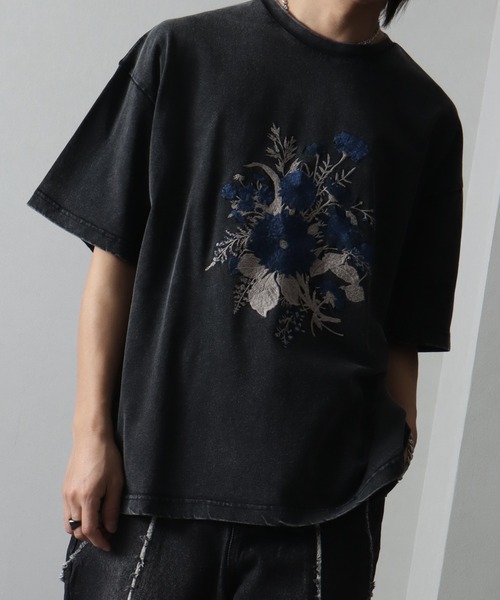 「welise」 半袖Tシャツ M ブラック系その他3 メンズ_画像7