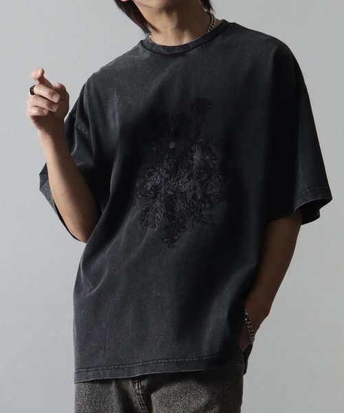 「welise」 半袖Tシャツ M ブラック系その他3 メンズ_画像9