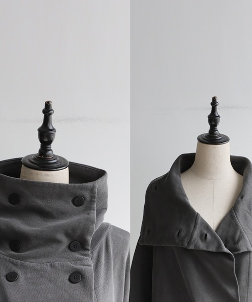 antiqua（アンティカ） カーディガン 裏毛ロングカーディガン