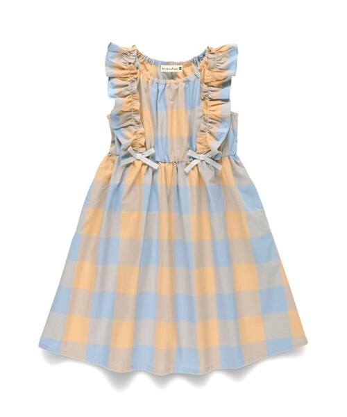 「branshes」 「KIDS」ノースリーブワンピース 130 ピンク キッズ_画像2