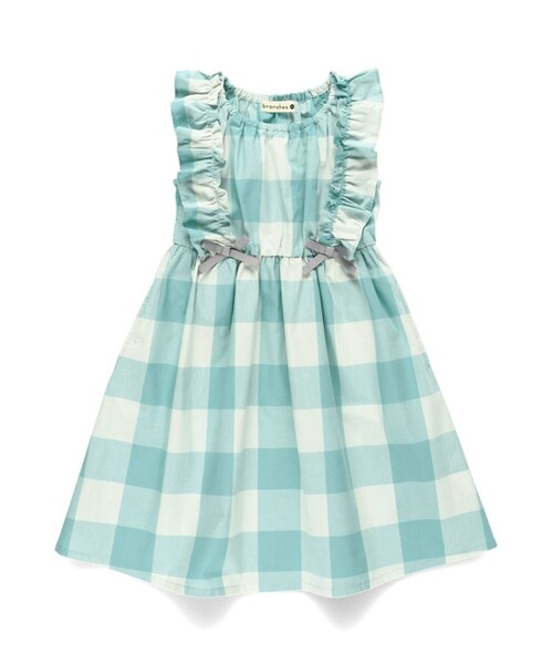 「branshes」 「KIDS」ノースリーブワンピース 130 ピンク キッズ_画像4